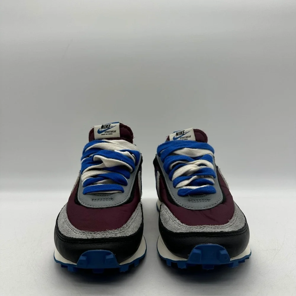 Nike DJ4877-600 Mens 6.5 Maroon Royal LDWaffle x sacai x UNDERCOVER Sneakers